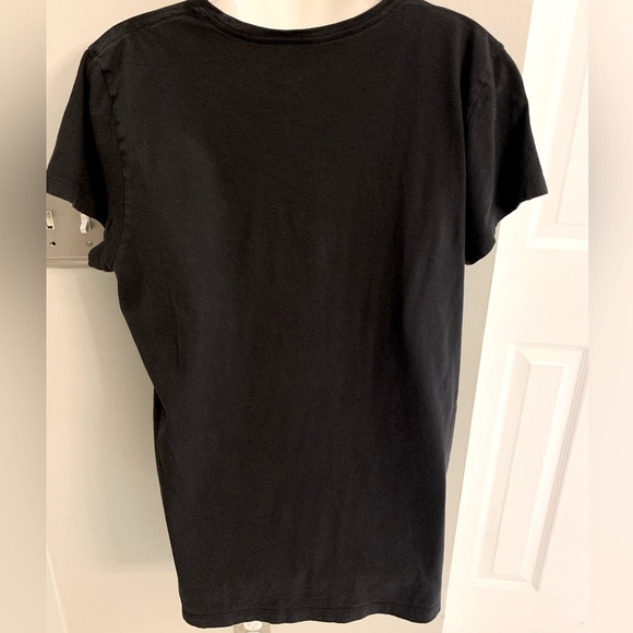 The North Face Women's Relaxed Fit charcoal black cotton T-Shirt Top Women’s XL - Picture 5 of 7